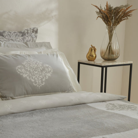 Karaca Home Timeless, Ensemble de Mariée 8 Pièces Gris