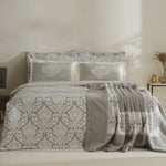Karaca Home Timeless, Ensemble de Mariée 8 Pièces Gris