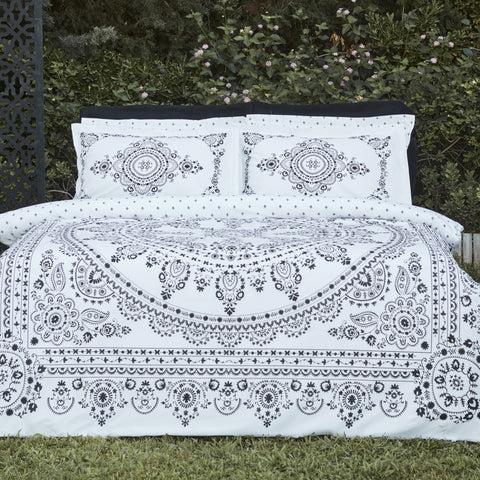 Karaca Home Orian, Ensemble Nish Double Noir