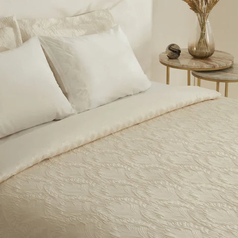 Karaca Home Ruby – Ensemble Duo Lit Double Écru