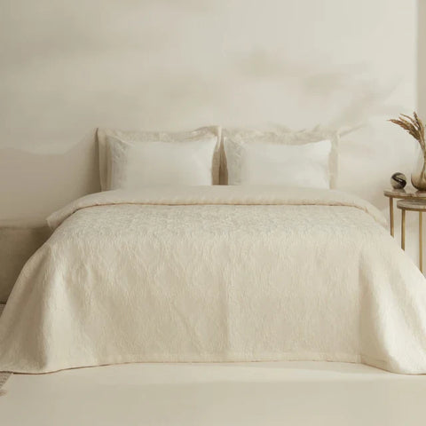 Karaca Home Ruby – Ensemble Duo Lit Double Écru