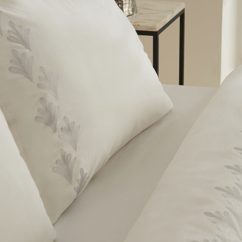Karaca Home Ruby, Ensemble de Housse de Couette Double Gris