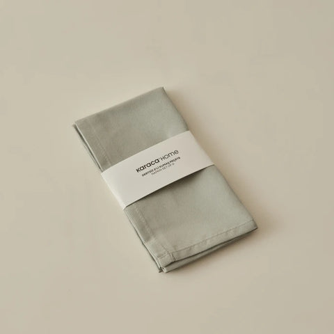 Lot de 2 Serviettes en Tissu Antitache Karaca Home Belle Sauge