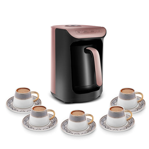 Karaca Hatır Koz Rose Machine à Café Turque