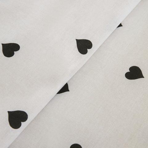 Sarah Anderson Amour, Ensemble de Housse de Couette, Double, Noir