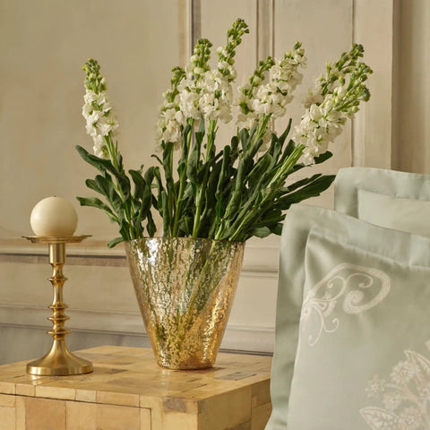 Vase Karaca Home Jolie Or 23X13,5X23 cm