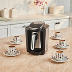 Karaca Hatır Neo Inox Machine à Café Turc avec Cezve en Acier Inoxydable