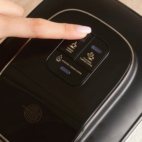 Karaca Hatır Neo Inox Machine à Café Turc avec Cezve en Acier Inoxydable