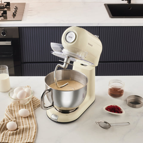 Homend Vintage Profashion 3027H, Chef de Cuisine, Crème, 1500W, 5.5L