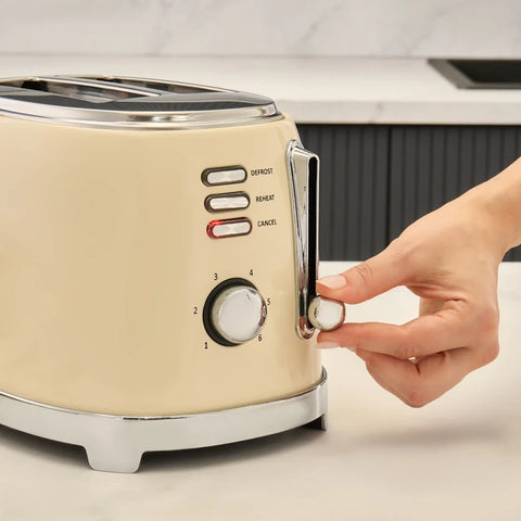 Grille-Pain Homend Vintage Breadfast 1527H – Crème