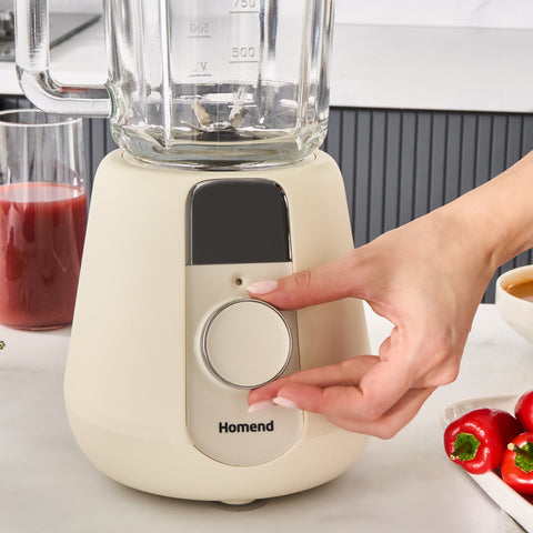 Homend Vintage Blendsetter 4927H, Mixeur, Crème, 1000W