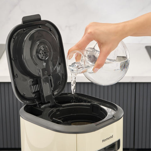 Homend Vintage Coffeebreak 5027H – Machine à Café Filtre Crème