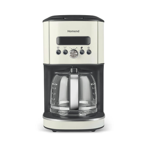 Homend Vintage Coffeebreak 5027H – Machine à Café Filtre Crème
