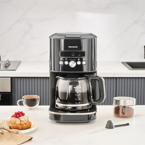 Homend Vintage Coffeebreak 5027H – Machine à Café Filtre Noire