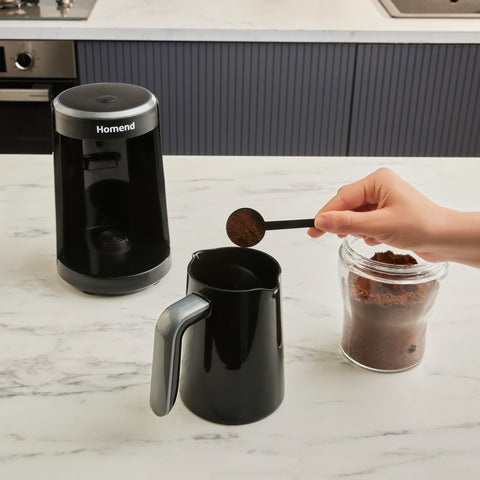 Homend Pottoman 1818 Machine à café turc, 480 W, gris sidéral