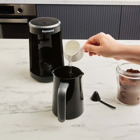 Homend Pottoman 1818 Machine à café turc, 480 W, gris sidéral