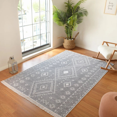 Kaşmir Halı 7/24 Kilim Jute Hatka 80x150 cm
