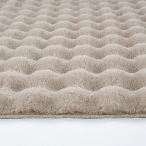 Tapis en Cachemire 7/24 Cosy Premium Bubble Beige 100x150 cm