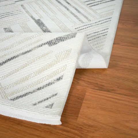 Tapis en Cachemire 7/24 Elegante Lumina Grey 80x150 cm