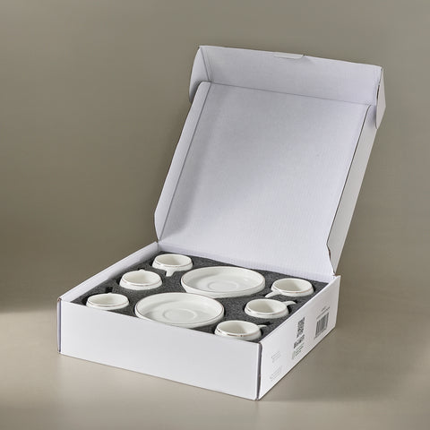Service à Tasses à Café Karaca Streamline Sunset 6 Pièces pour 6 Personnes, 100 ml