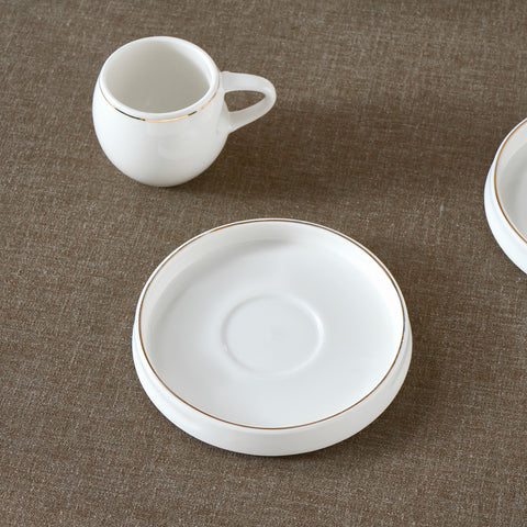 Service à Tasses à Café Karaca Streamline Sunset 6 Pièces pour 6 Personnes, 100 ml