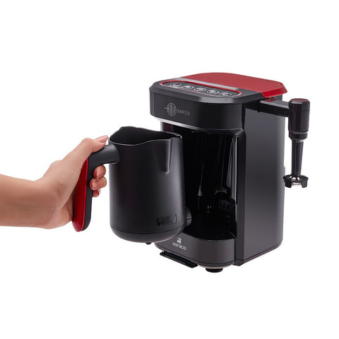 Karaca Hatır Barista Latte et Machine à Café Turc Imperial Red