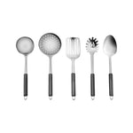 Ustensiles de service Karaca Master 5 pièces, noir
