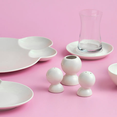 Karaca Stream Bone Blow Service de petit-déjeuner 26 pièces pour 6 personnes