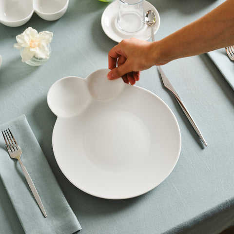 Karaca Stream Bone Blow Service de petit-déjeuner 26 pièces pour 6 personnes