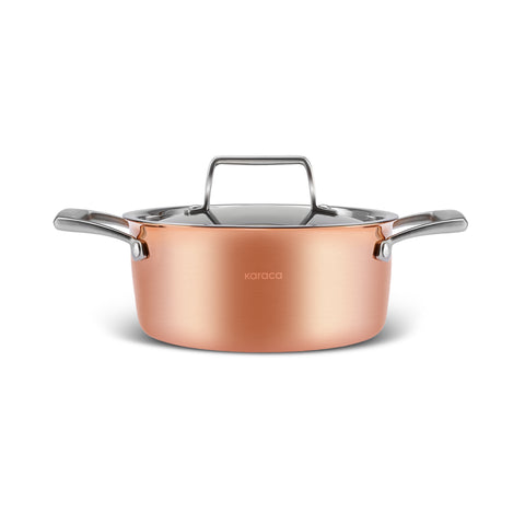 Karaca Biodiamond Copper – Batterie de cuisine 7 pièces