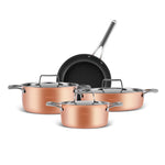 Karaca Biodiamond Copper – Batterie de cuisine 7 pièces