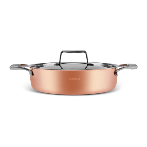 Karaca Biodiamond Copper – Batterie de cuisine 7 pièces