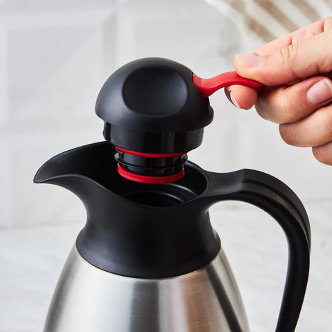 Théière-thermos Karaca Clark, 1,5 L, inox