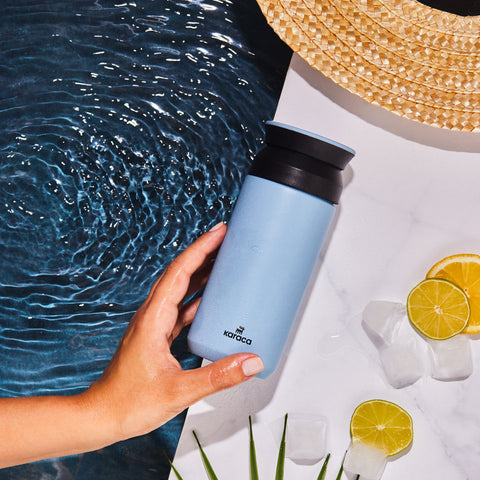 Karaca Rainbow, Thermos, 350ML, Bleu
