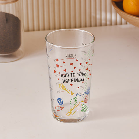 Karaca Carme Verre Doseur Rouge 550 Ml