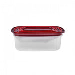 Karaca Vicks Red Velvet Ensemble de 6 Contenants de Rangement