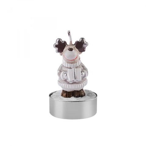 Karaca Home New Year&nbsp; Bougie chauffe-plat 3 pièces Renne 14x9,3x6 cm