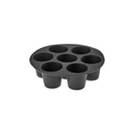 Crick Crack, Moule à Muffins en Silicone, Noir