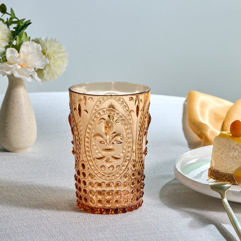 Verre à tumbler en acrylique Karaca Moise, 400 ml, Orange