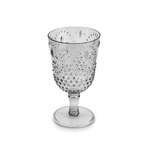 Verre à Vin En Acrylique Karaca Moise, 450 ml, Anthracite