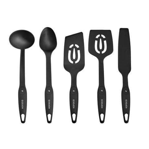 Karaca Biogranit V2 Set de cuisine 13 pièces Noir Or