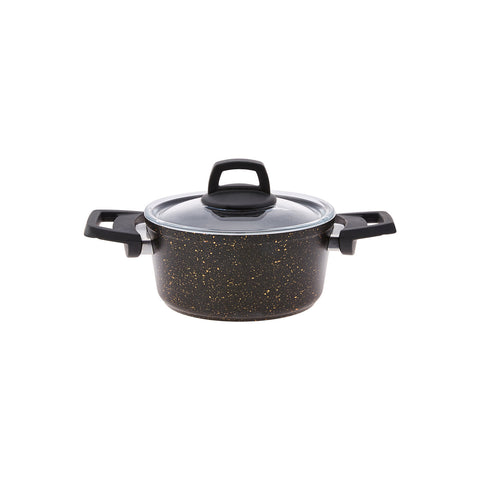 Karaca Biogranit V2 Set de cuisine 13 pièces Noir Or