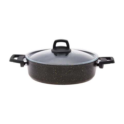 Karaca Biogranit V2 Set de cuisine 13 pièces Noir Or