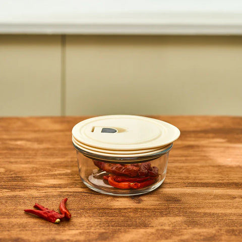 Karaca Creme Récipient de Conservation Sous Vide 0,39 L