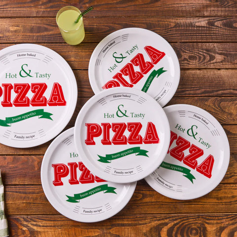 Ensemble de Pizza Karaca Milano 5 Pièces pour 4 Personnes