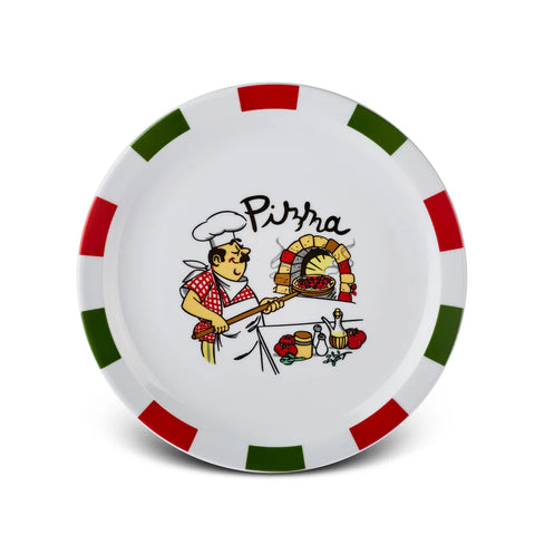 Ensemble de Pizza Karaca Napoly 5 Pièces pour 4 Personnes