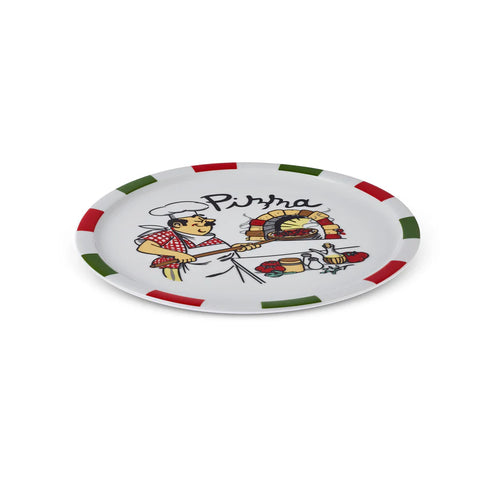 Ensemble de Pizza Karaca Napoly 5 Pièces pour 4 Personnes
