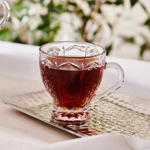 Service à Thé en Verre Karaca Seda Pour 6 Personnes, 180 ml