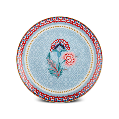 Set de Petit-Déjeuner Karaca Forever Bone Spello 26 Pièces Bleu