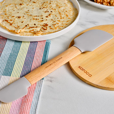 Spatule en bois double face Karaca X Refika